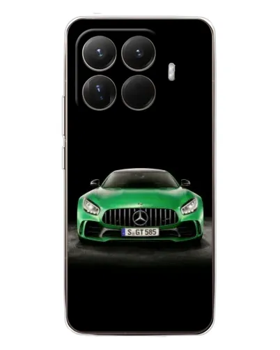 Чехол для Xiaomi 15T Pro с картинкой «Mercedes — неоновый лого» Чехол для Xiaomi 15T Pro с картинкой «Mercedes — неоновый лого»