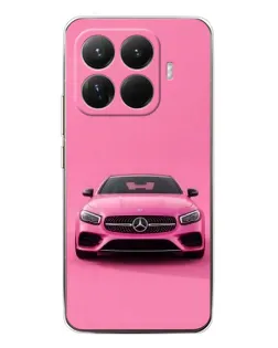 Чехол для Xiaomi 15T Pro с картинкой «Розовый Mercedes AMG» Чехол для Xiaomi 15T Pro с картинкой «Розовый Mercedes AMG»