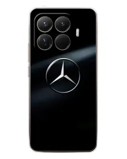 Чехол для Xiaomi 15T Pro с картинкой «Mercedes на металле» Чехол для Xiaomi 15T Pro с картинкой «Mercedes на металле»