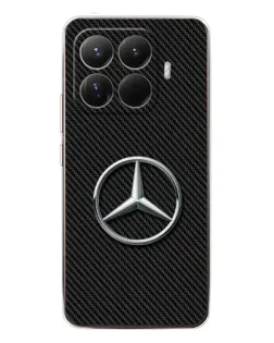Чехол для Xiaomi 15T Pro с картинкой «Карбоновый Mercedes стиль» Чехол для Xiaomi 15T Pro с картинкой «Карбоновый Mercedes стиль»