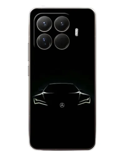 Чехол для Xiaomi 15T Pro с картинкой «Mercedes — силуэт авто» Чехол для Xiaomi 15T Pro с картинкой «Mercedes — силуэт авто»