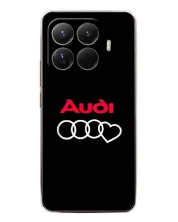 Чохол для Xiaomi 15T Pro з картинкою «Логотип Audi Heart»
