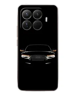 Чехол для Xiaomi 15T Pro с картинкой «Audi — ночной контур» Чехол для Xiaomi 15T Pro с картинкой «Audi — ночной контур»