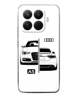 Чехол для Xiaomi 15T Pro с картинкой «Audi — контрастный дизайн» Чехол для Xiaomi 15T Pro с картинкой «Audi — контрастный дизайн»