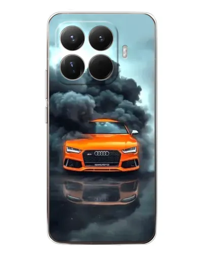 Чехол для Xiaomi 15T Pro с картинкой «Audi в облаках дыма»