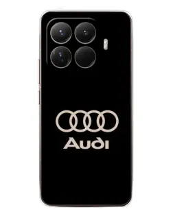 Чехол для Xiaomi 15T Pro с картинкой «Audi — золотой логотип» Чехол для Xiaomi 15T Pro с картинкой «Audi — золотой логотип»