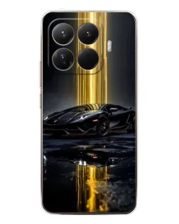 Чехол для Xiaomi 15T Pro с картинкой «Ночной Lamborghini драйв»