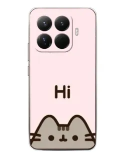 Чохол для Xiaomi 15T Pro з картинкою «Пушин каже Hi»