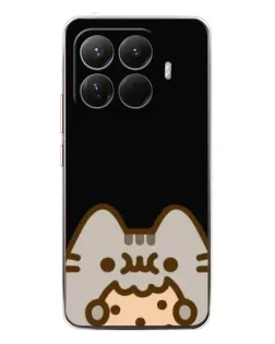 Чохол для Xiaomi 15T Pro з картинкою «Пушин на чорному»