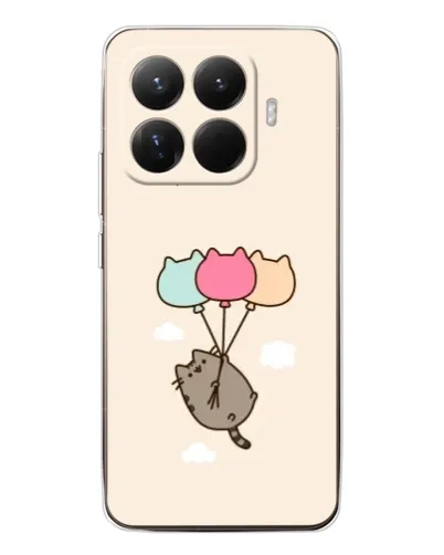 Чехол для Xiaomi 15T Pro с картинкой «Пушин на шариках» Чехол для Xiaomi 15T Pro с картинкой «Пушин на шариках»