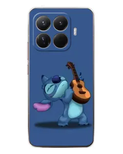 Чехол для Xiaomi 15T Pro с картинкой «Стич с укулеле»