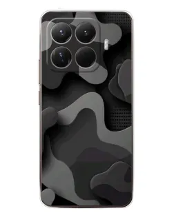 Чехол для Xiaomi 15T Pro с картинкой «Темный абстрактный камуфляж» Чехол для Xiaomi 15T Pro с картинкой «Темный абстрактный камуфляж»