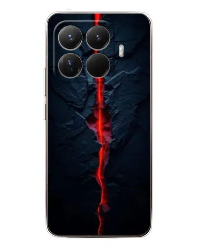 Чехол для Xiaomi 15T Pro с картинкой «Kрасная лавовая трещина» Чехол для Xiaomi 15T Pro с картинкой «Kрасная лавовая трещина»
