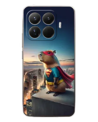 Чехол для Xiaomi 15T Pro с картинкой «Капи-мен супергерой» Чехол для Xiaomi 15T Pro с картинкой «Капи-мен супергерой»