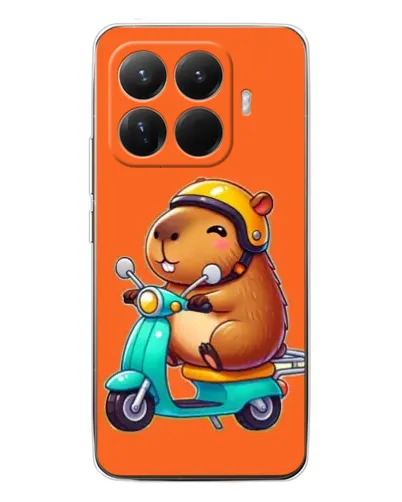 Чехол для Xiaomi 15T Pro с картинкой «Капибара на скутере» Чехол для Xiaomi 15T Pro с картинкой «Капибара на скутере»