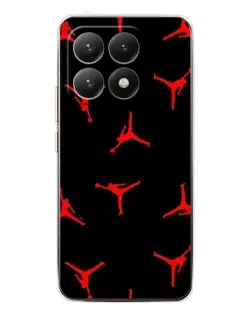 Чохол для Xiaomi 15T з картинкою «Jordan Red Pattern» Чохол для Xiaomi 15T з картинкою «Jordan Red Pattern»