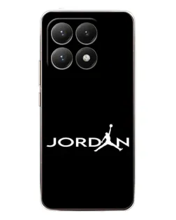 Чехол для Xiaomi 15T с картинкой «Jordan White Logo» Чехол для Xiaomi 15T с картинкой «Jordan White Logo»