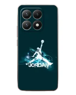 Чехол для Xiaomi 15T с картинкой «Jordan Blue Fire» Чехол для Xiaomi 15T с картинкой «Jordan Blue Fire»