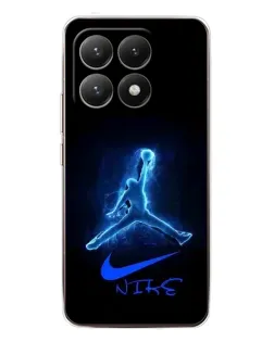 Чехол для Xiaomi 15T с картинкой «Jordan Neon Blue» Чехол для Xiaomi 15T с картинкой «Jordan Neon Blue»