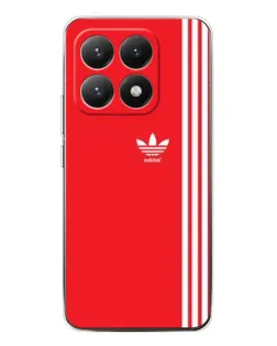 Чохол для Xiaomi 15T з картинкою «Червоний мінімалізм Adidas» Чохол для Xiaomi 15T з картинкою «Червоний мінімалізм Adidas»