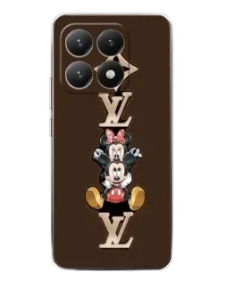 Чехол для Xiaomi 15T с картинкой «LV и Микки Маус»