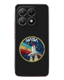 Чехол для Xiaomi 15T с картинкой «NASA — эмблема миссии» Чехол для Xiaomi 15T с картинкой «NASA — эмблема миссии»