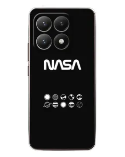Чехол для Xiaomi 15T с картинкой «NASA — технический принт» Чехол для Xiaomi 15T с картинкой «NASA — технический принт»