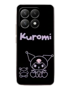 Чохол для Xiaomi 15T з картинкою «Kuromi — чорний мінімалізм» Чохол для Xiaomi 15T з картинкою «Kuromi — чорний мінімалізм»