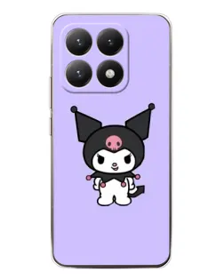 Чехол для Xiaomi 15T с картинкой «Kuromi — нежный фиолетовый»