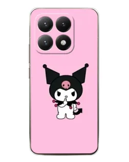 Чехол для Xiaomi 15T с картинкой «Kuromi — розовая нежность»