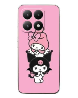 Чехол для Xiaomi 15T с картинкой «My Melody и Kuromi»