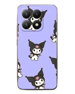 Чехол для Xiaomi 15T с картинкой «Паттерн с Kuromi»