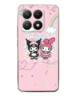 Чехол для Xiaomi 15T с картинкой «My Melody и Kuromi»
