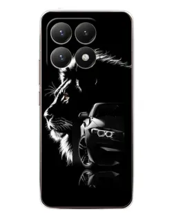 Чохол для Xiaomi 15T з картинкою «BMW та лев»