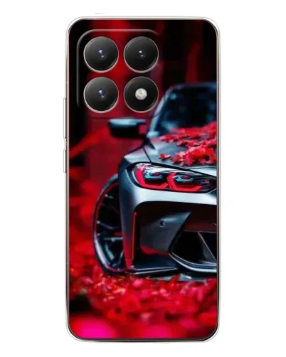 Чохол для Xiaomi 15T з картинкою «Спортивна BMW та квіти» Чохол для Xiaomi 15T з картинкою «Спортивна BMW та квіти»