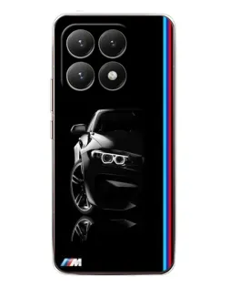 Чохол для Xiaomi 15T з картинкою «Силует BMW в темряві»