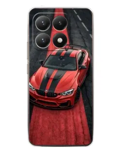 Чохол для Xiaomi 15T з картинкою «BMW на червоній доріжці»