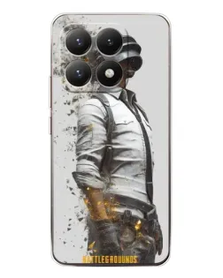 Чохол для Xiaomi 15T з картинкою «PUBG — боєць у пилу»