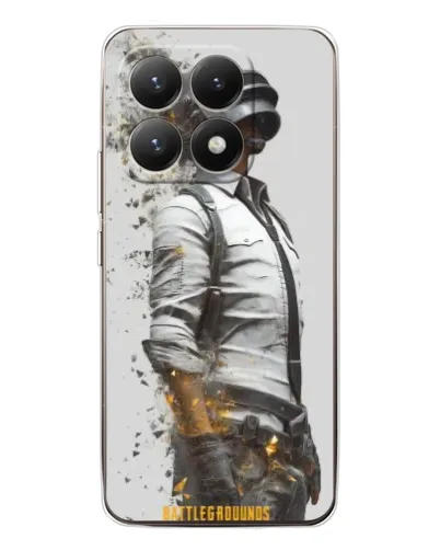 Чохол для Xiaomi 15T з картинкою «PUBG — боєць у пилу»