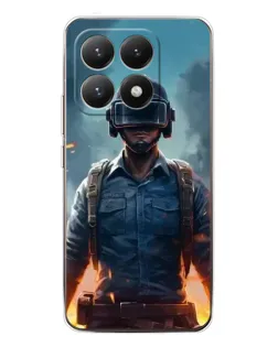 Чохол для Xiaomi 15T з картинкою «PUBG — реалістичний герой»