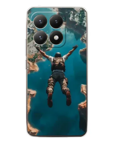 Чохол для Xiaomi 15T з картинкою «PUBG — вільне падіння»
