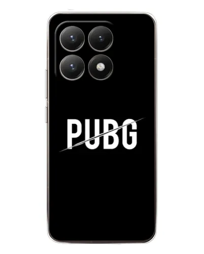 Чохол для Xiaomi 15T з картинкою «PUBG — білий логотип»
