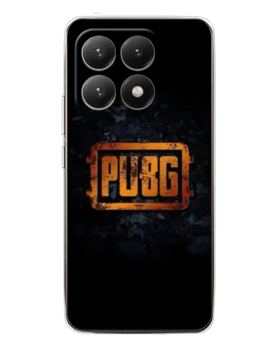 Чохол для Xiaomi 15T з картинкою «PUBG — золотий логотип»