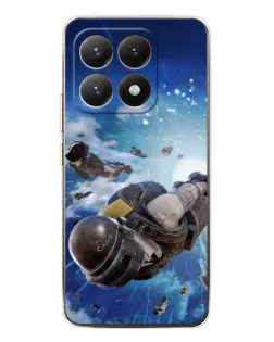 Чохол для Xiaomi 15T з картинкою «Десант PUBG — стрибок»
