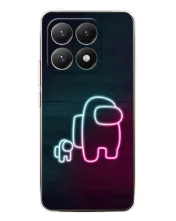 Чохол для Xiaomi 15T з картинкою «Among Us неон-арт»