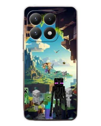Чехол для Xiaomi 15T с картинкой «Эндермен в лесу» Чехол для Xiaomi 15T с картинкой «Эндермен в лесу»
