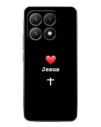 Чехол для Xiaomi 15T с картинкой «Сердце - Jesus» Чехол для Xiaomi 15T с картинкой «Сердце - Jesus»