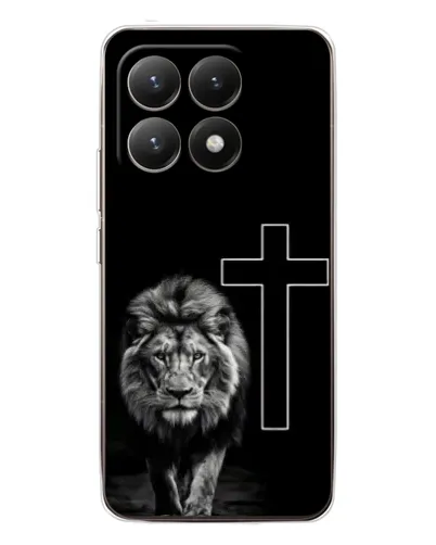 Чехол для Xiaomi 15T с картинкой «Лев и Крест» Чехол для Xiaomi 15T с картинкой «Лев и Крест»