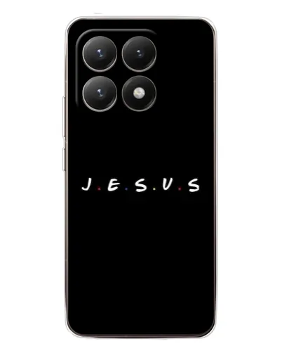 Чехол для Xiaomi 15T с картинкой «Точки веры J.E.S.U.S.» Чехол для Xiaomi 15T с картинкой «Точки веры J.E.S.U.S.»