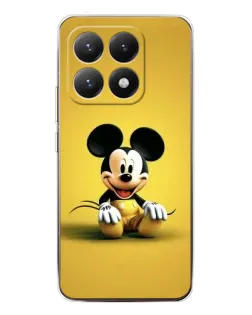 Чехол для Xiaomi 15T с картинкой «Микки на желтом»